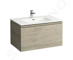 Laufen - Pro S Skříňka s umyvadlem, 800x500 mm, světlý dub (H8609644791041)