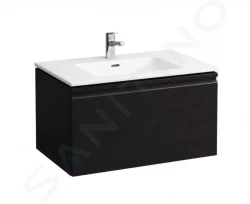 Laufen - Pro S Skříňka s umyvadlem, 800x500 mm, wenge (H8609644231041)