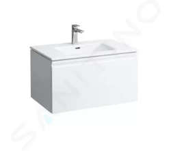 Laufen - Pro S Skříňka s umyvadlem, 800x500x460 mm, 1 zásuvka, lesklá bílá (H8609644751041)