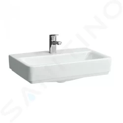 Laufen - Pro S Umyvadlo 550x380 mm, 1 otvor pro baterii, bez přepadu, bílá (H8129520001561)