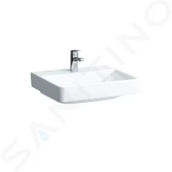 Laufen - Pro S Umyvadlo, 550x465 mm, 1 otvor pro baterii, bez přepadu, bílá (H8169620001561)