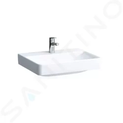 Laufen - Pro S Umyvadlo, 600x465 mm, 1 otvor pro baterii, bez přepadu, bílá (H8169630001561)