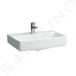 Laufen - Pro S Umyvadlo Compact, 550x380 mm, 1 otvor pro baterii, bez přepadu, bílá (H8179580001561)