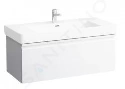 Laufen - Pro S Umyvadlová skříňka, 1010x450x390 mm, 1 zásuvka, lesklá bílá (H4835510964751)