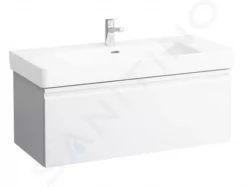 Laufen - Pro S Umyvadlová skříňka, 1010x450x390 mm, 1 zásuvka, lesklá bílá (H4835520964751)