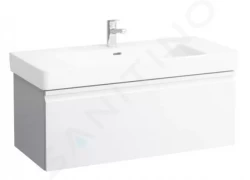 Laufen - Pro S Umyvadlová skříňka, 1010x450x390 mm, 1 zásuvka, matná bílá (H4835510964631)