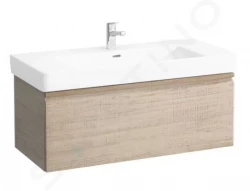 Laufen - Pro S Umyvadlová skříňka, 1010x450x390 mm, 1 zásuvka, světlý dub (H4835510964791)