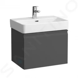 Laufen - Pro S Umyvadlová skříňka, 570x450x390 mm, 1 zásuvka, grafit mat (H4833720964801)