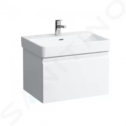 Laufen - Pro S Umyvadlová skříňka, 615x450x390 mm, 1 zásuvka, lesklá bílá (H4834220964751)