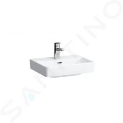 Laufen - Pro S Umývátko, 450x340 mm, 1 otvor pro baterii, s LCC, bílá (H8159614001041)