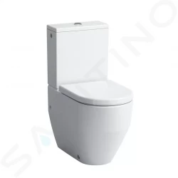 Laufen - Pro Stojící WC kombi mísa, zadní/spodní odpad, boční přívod vody, bílá (H8259520002311)