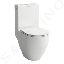 Laufen - Pro WC kombi mísa, Vario odpad, Rimless, bílá (H8259640000001)
