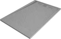 MEXEN - Amon obdélníková sprchová vanička SMC 100 x 80 cm, šedá (4F618010)