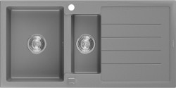 MEXEN - Andres granitový dřez 1.5 s odkapávačem 1000x500 mm, šedá (6515101510-71)
