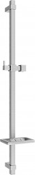 MEXEN - DQ Posuvný držák sprchy s mýdlenkou, 80 cm, grafit (79381-66)