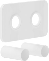 MEXEN - Krycí rozeta pro připojení radiátoru, bílá (W910-000-20)