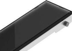 MEXEN - MGB Rošt pro žlab vypouštěcí 50 cm černá sklo (1026050)