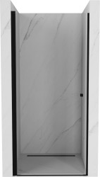 MEXEN - Pretoria sprchové dveře křídlové 100, transparent, černá (852-100-000-70-00)