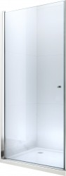 MEXEN - Pretoria sprchové dveře křídlové 65, transparent, chrom se stěnovým profilem (852-065-000-01-00)