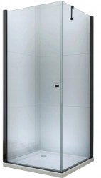MEXEN/S - PRETORIA sprchový kout 80x100 cm, transparent, černá (852-080-100-70-00)