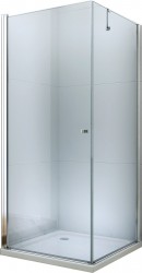 MEXEN/S - PRETORIA sprchový kout 80x70, transparent, chrom (852-080-070-01-00)