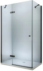 MEXEN/S - ROMA sprchový kout 100x70, transparent, černá (854-100-070-70-00)