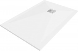 MEXEN - Stone+ sprchová vanička obdélníková 80x70, bílá (44107080)