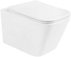 MEXEN - Teo Závěsná WC mísa bez sedátka, bílá (3385XX00)