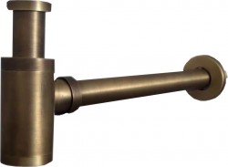 MEXEN - Umyvadlový sifon, bronz (79950-30)