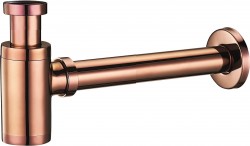 MEXEN - Umyvadlový sifon, růžově zlatý (79950-60)
