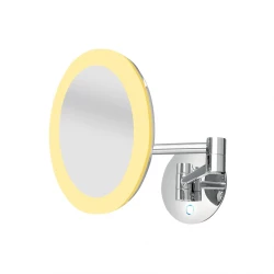 Nimco Model 20200 chrom mat kosmetické zrcátko s LED podsvícením ZK 20265P-26 (ZK 20265P-26)