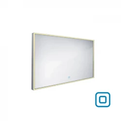 Nimco zrcadlo LED senzor 1200 x 700 Model 13000 hliníkový rám ZP 13006V (ZP 13006V)