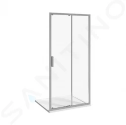 Nion Sprchové dveře dvoudílné L/P, 1200 mm, Jika perla Glass, stříbrná/transparentní sklo (H2422N40026681)