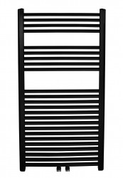 NOVASERVIS - Otopné těleso černé - rovné, středové připojení (450/1200/RS,5)