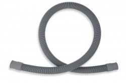 NOVASERVIS - Pračková vypouštěcí hadice rovná šedá 500cm (PV/500)