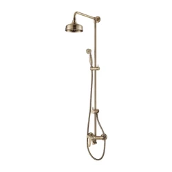 OMNIRES - ART DECO sprchový sloup, bronz kartáčovaná (AD5144BR)