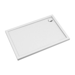 OMNIRES - MERTON akrylátová sprchová vanička obdélníková, 90 x 100 cm bílá lesk /BP/ (MERTON90/100/PBP)