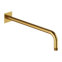 OMNIRES - nástěnné sprchové rameno, 40 cm zlatá kartáčovaná /GLB/ (RA01C/KGLB)