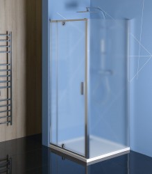 POLYSAN - EASY obdélník/čtverec sprchový kout pivot dveře 800-900x900 L/P varianta, sklo Brick (EL1638EL3338)