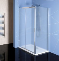 POLYSAN - EASY obdélníkový sprchový kout 1100x1000 L/P varianta, sklo Brick (EL1138EL3438)
