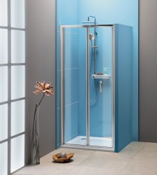 POLYSAN - EASY sprchové dveře skládací 1000, čiré sklo (EL1910)