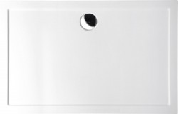 POLYSAN - KARIA sprchová vanička z litého mramoru, obdélník 100x70cm, bílá (71565)