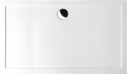 POLYSAN - KARIA sprchová vanička z litého mramoru, obdélník 120x100cm, bílá (26611)