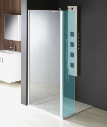 POLYSAN - MODULAR SHOWER stěna k instalaci na zeď, pro připojení otočného panelu, 700  (MS3A-70)