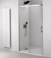 POLYSAN - THRON ROUND sprchové dveře 1000 kulaté pojezdy, čiré sklo (TL5010-5005)