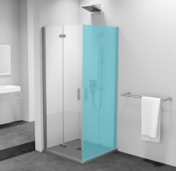POLYSAN - ZOOM sprchové dveře skládací 700, čiré sklo, levé (ZL4715L)