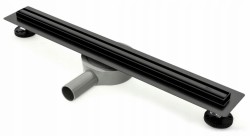 REA - Lineární odtokový žlab Neo Slim 800 Pro černý (REA-G8902) 2. jakost