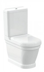 SAPHO - ANTIK WC kombi, spodní/zadní odpad, bílá (WCSET08-ANTIK)