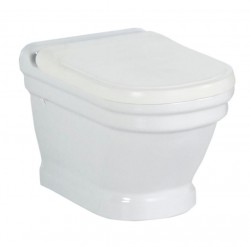SAPHO - ANTIK závěsná WC mísa, 36x53cm, bílá (AN320)