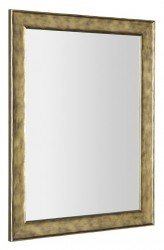SAPHO - BERGARA zrcadlo v dřevěném rámu 742x942, zlatá (NL527)